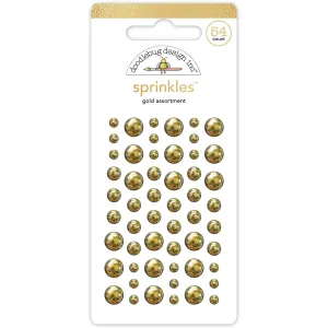 Doodlebug - Sprinkles - Gold / 8213