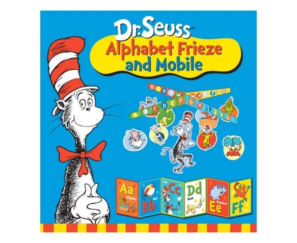 Dr Seuss Alphabet Frieze and Mobile