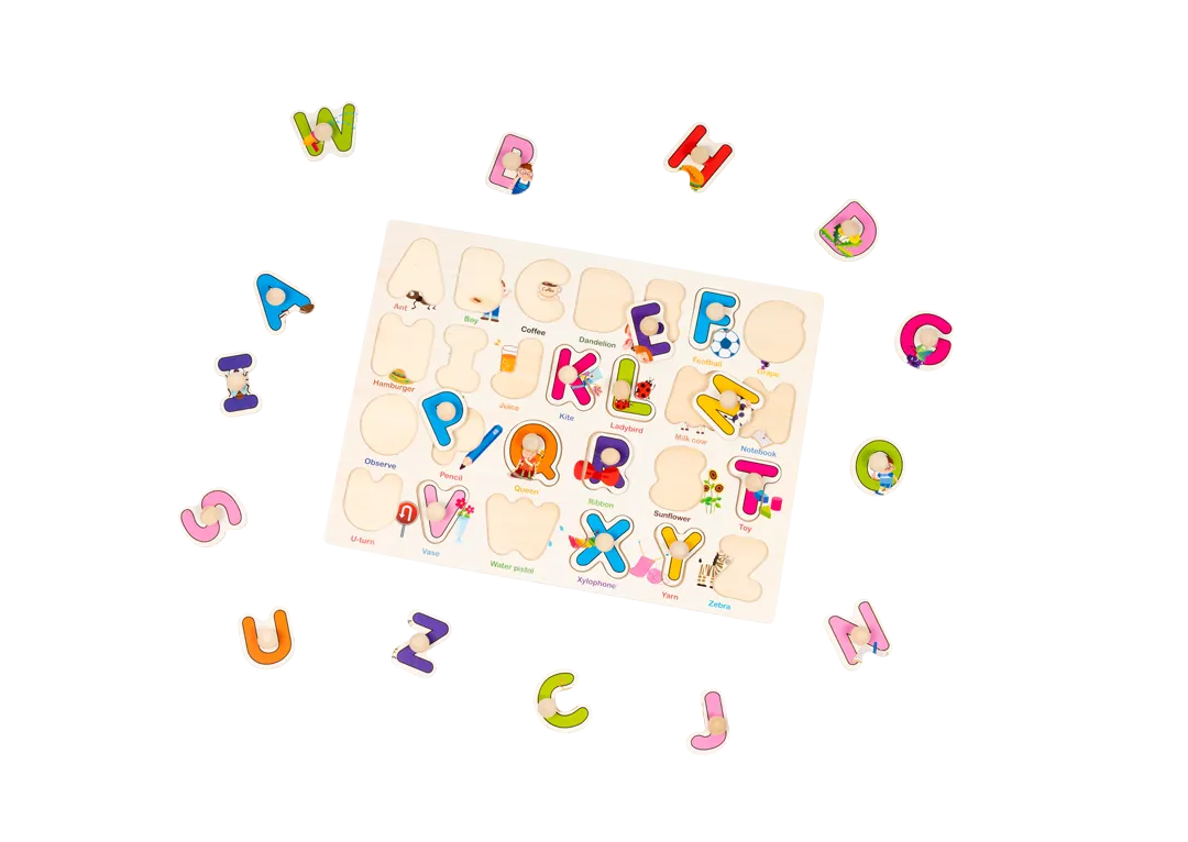 Early Learning Educational Wooden Peg Puzzles