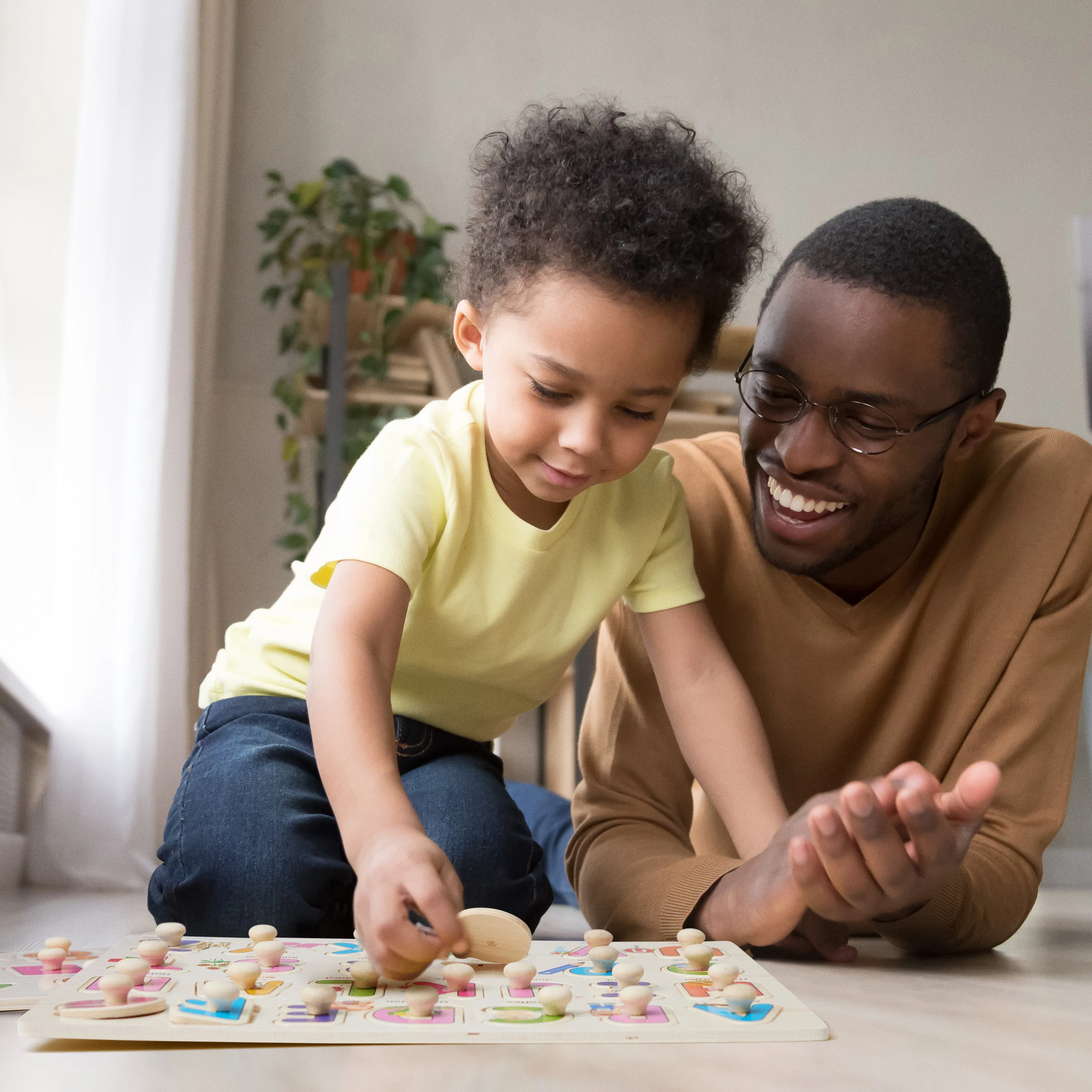 Early Learning Educational Wooden Peg Puzzles