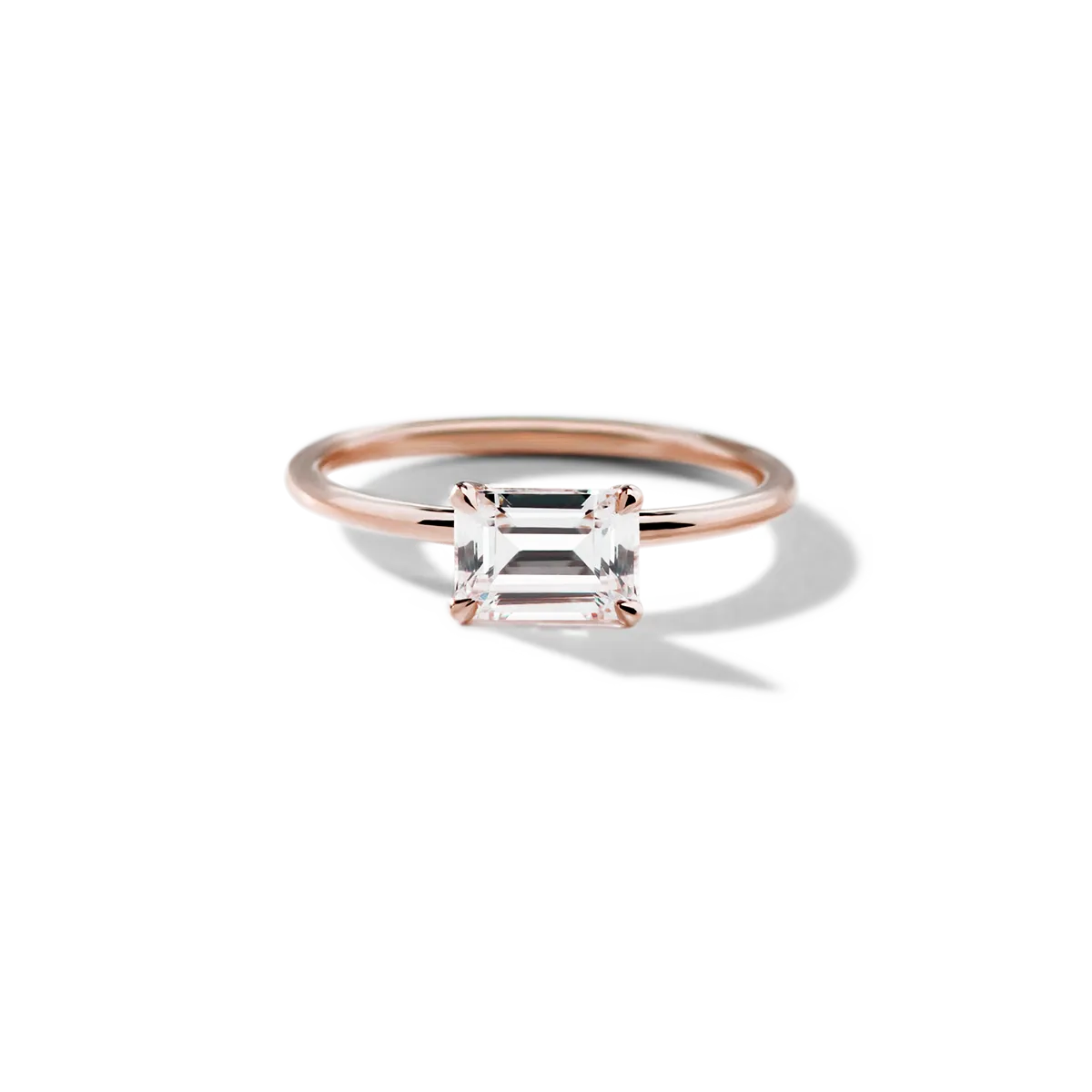 East-West Engagement Ring