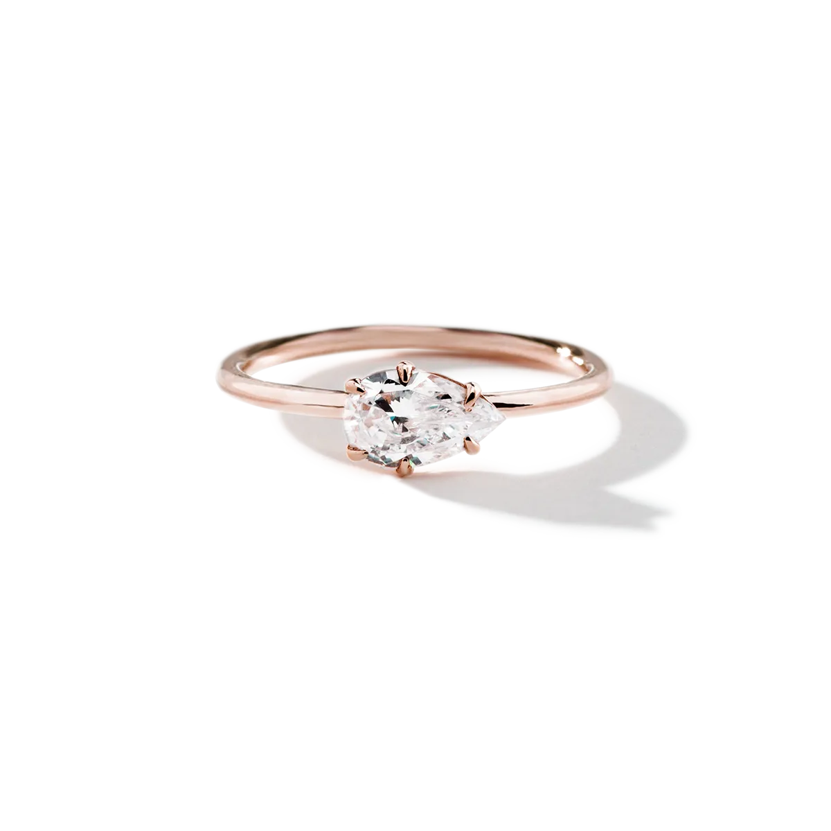 East-West Engagement Ring