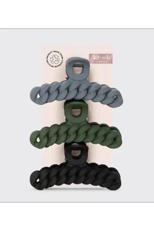 Eco-Friendly Chain Claw Clip 3pc Set