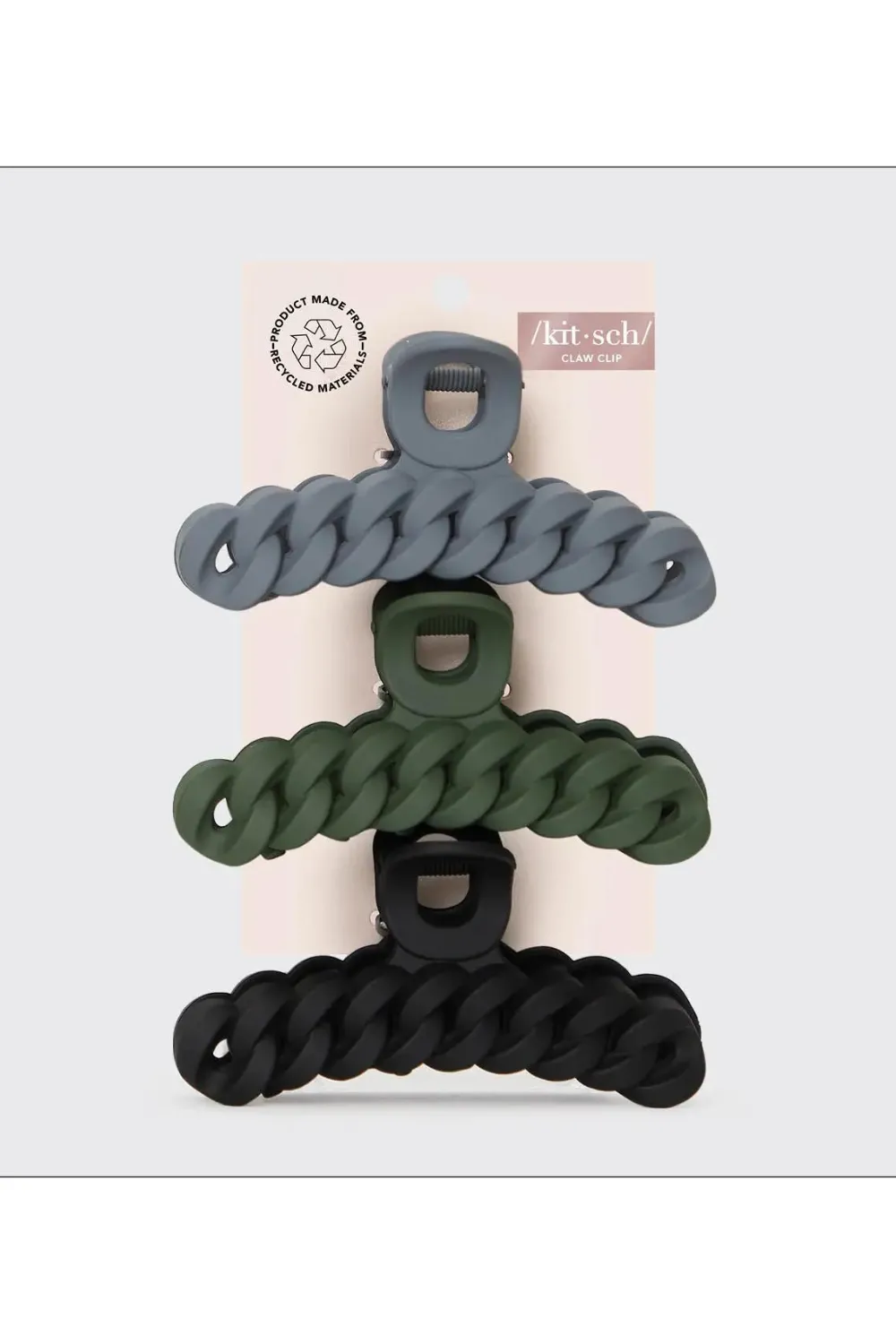Eco-Friendly Chain Claw Clip 3pc Set