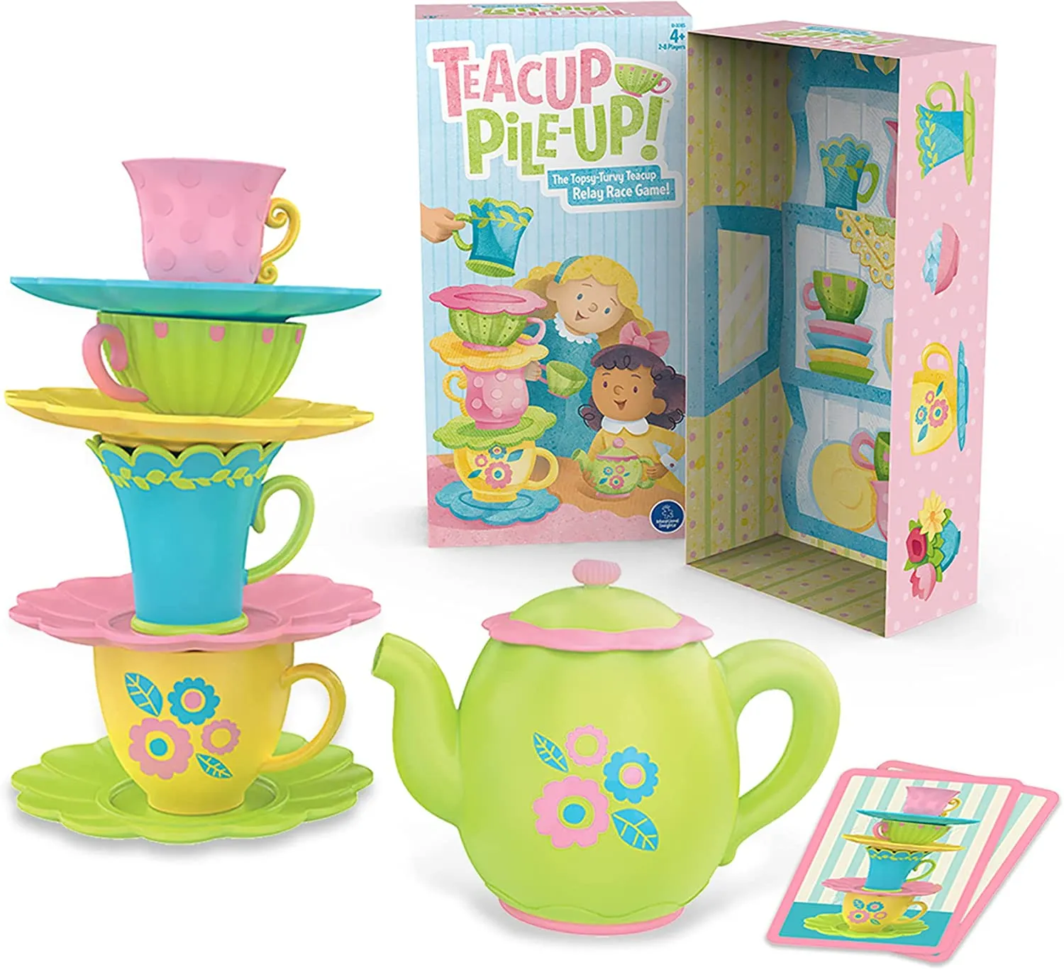 Educational Insights Teacup Pile-Up!™ Relay Game