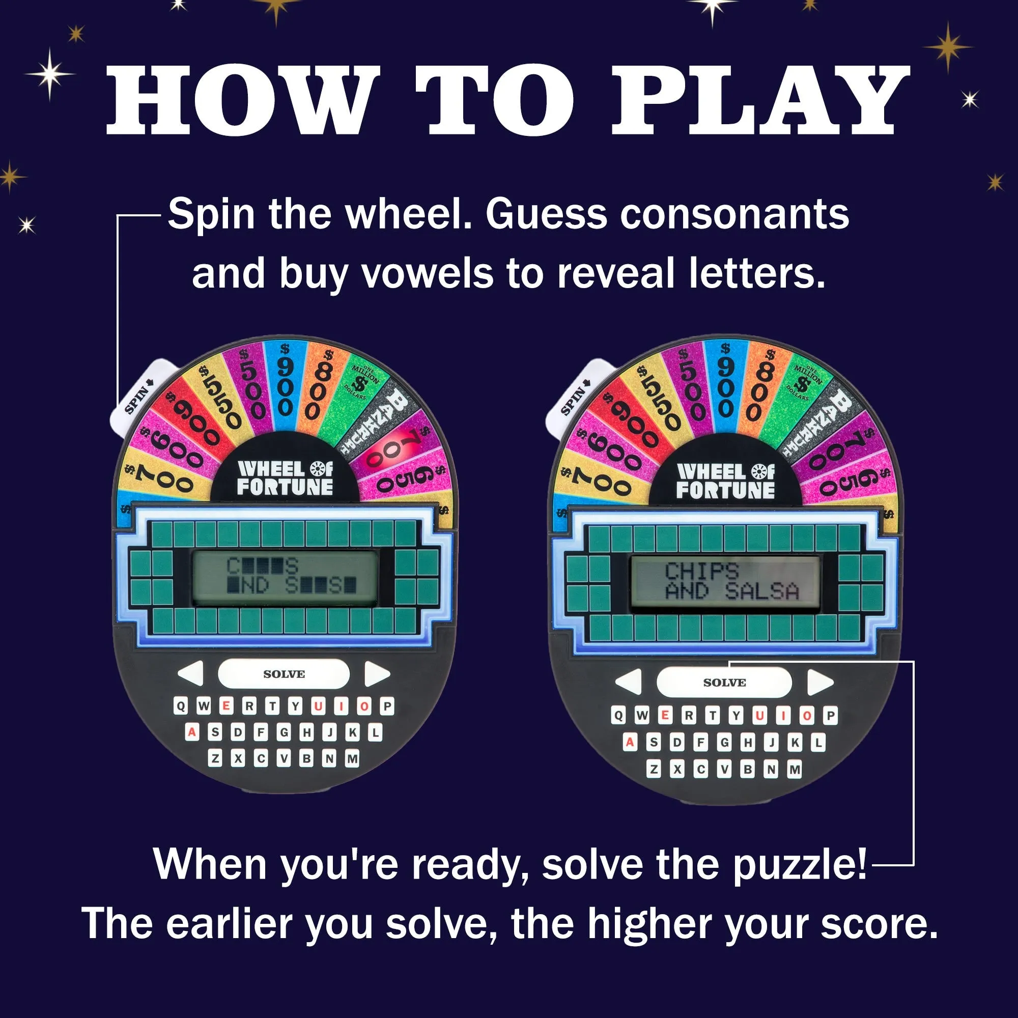 Educational Insights Wheel of Fortune Electronic Game