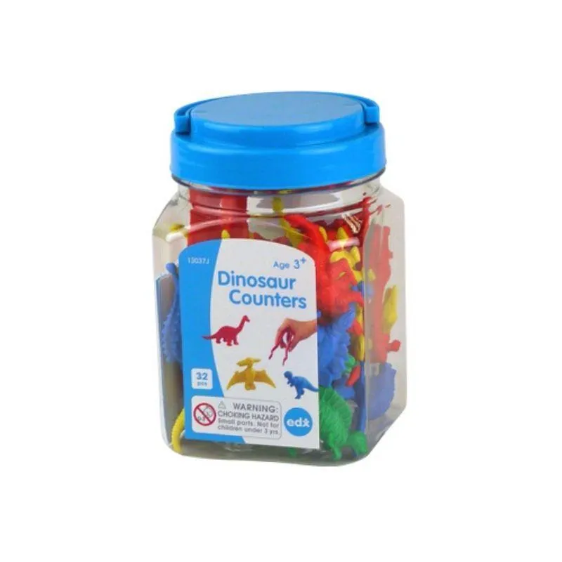 Edx Education Dinosaur Counters (Jar)