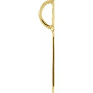 Engravable Pierced Mom Pendant 88208