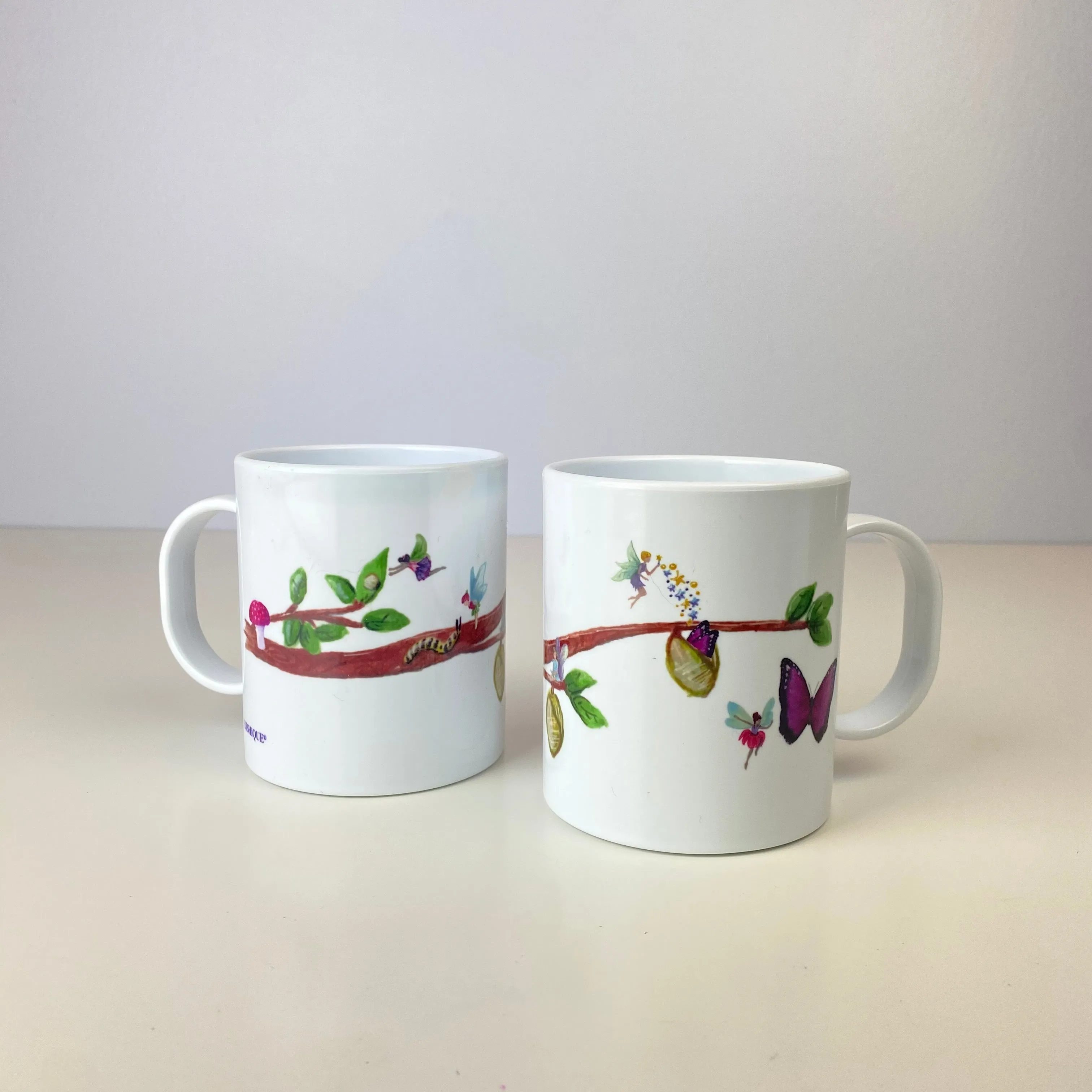 Fairy Butterfly Stages 11 oz. Plastic Mug
