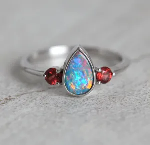 Finnley Pear Opal Ring