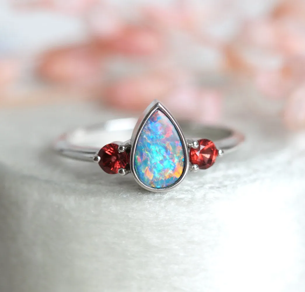 Finnley Pear Opal Ring