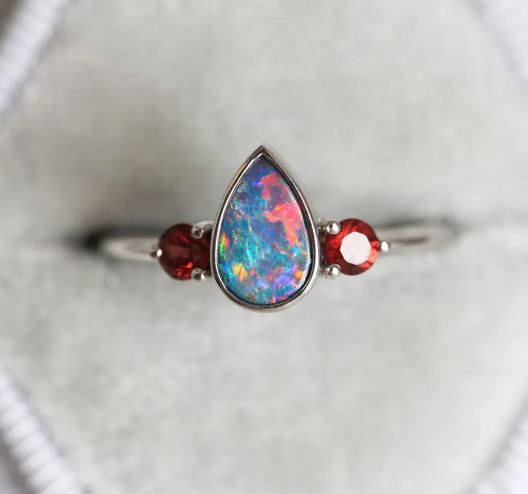 Finnley Pear Opal Ring