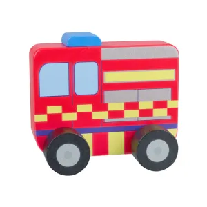 Fire Engine First Push Toy