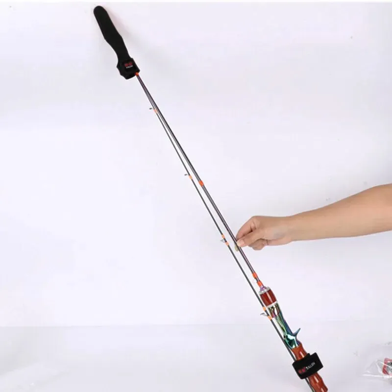 fishing rod travel storage Protection with tip cover and Strap fit most sizes