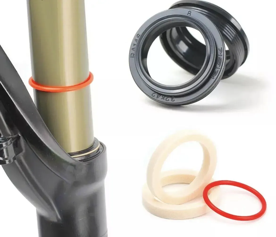 Fork Dust Seal Kit Maintenance Kit 32/34/36mm Bicycle Cycling MTB Bike RISK