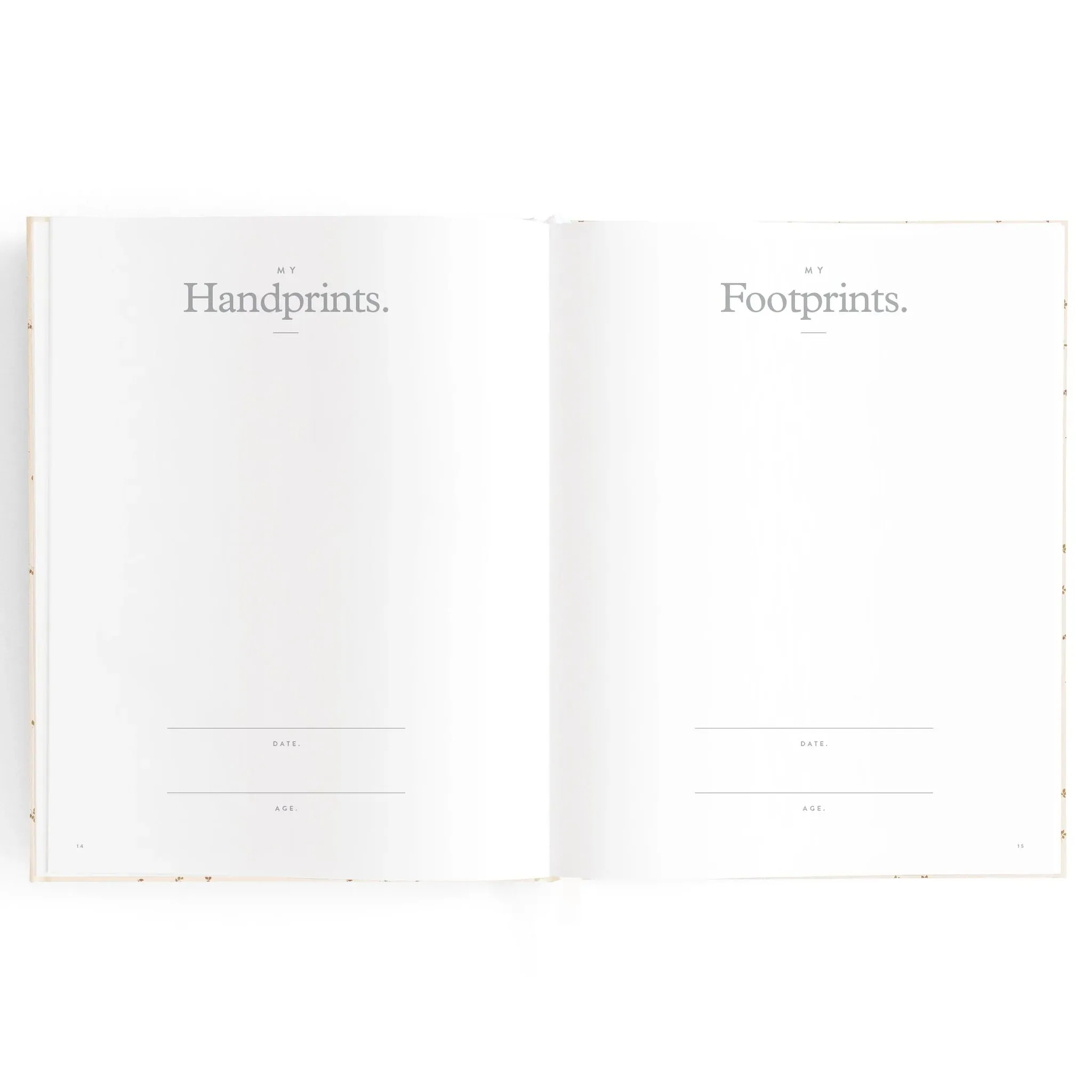 Fox & Fallow Baby Record Book - Pistachio