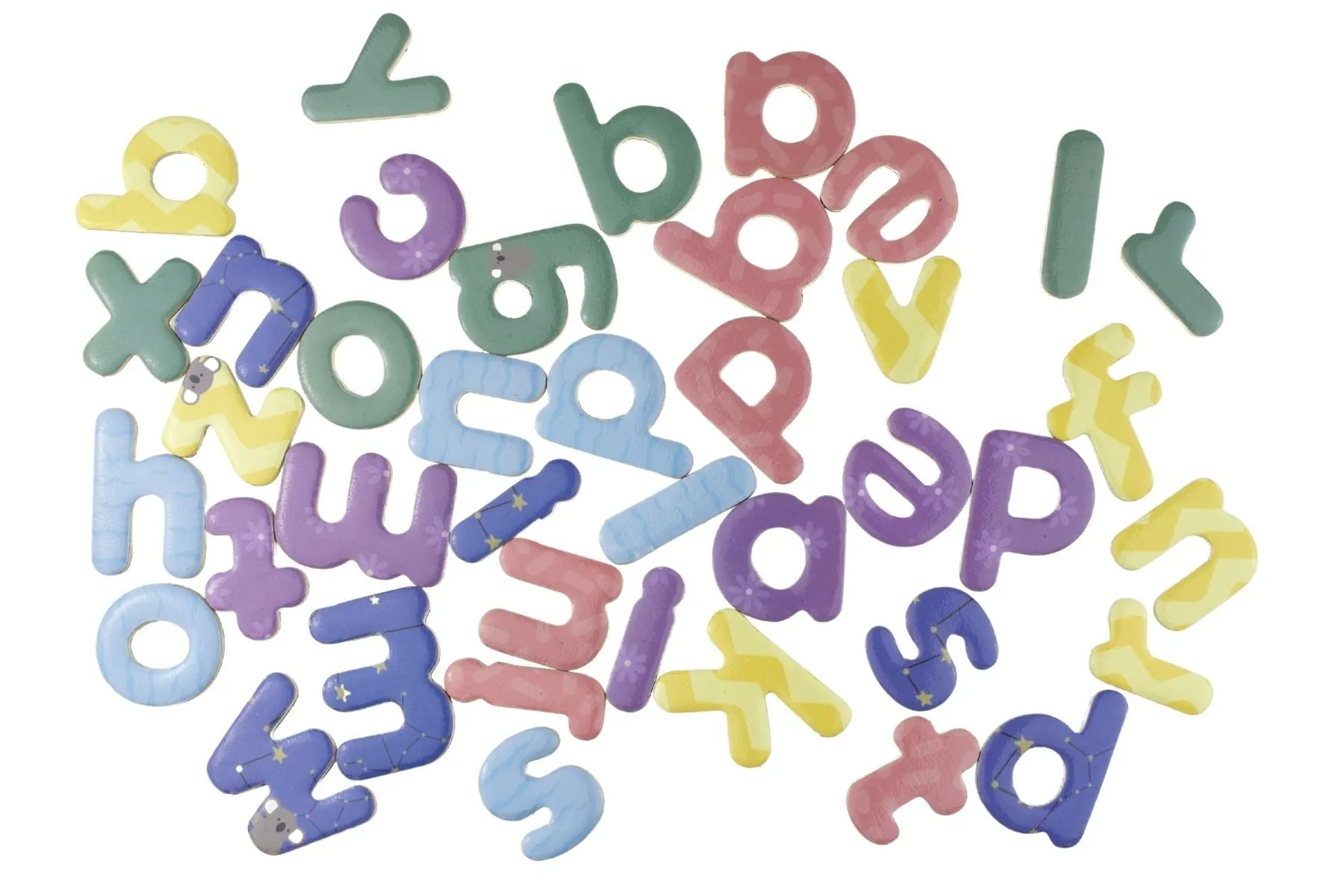 Fridge Friends 40 Piece Magnet Set - Lowercase Alphabet