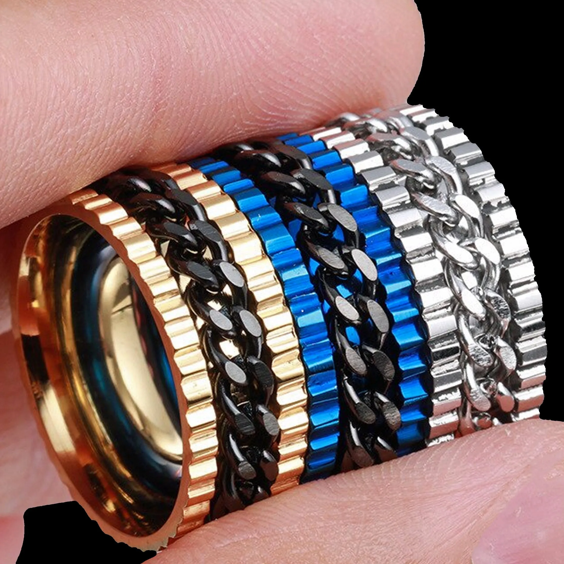 Gears 'N Chains Moving Rings