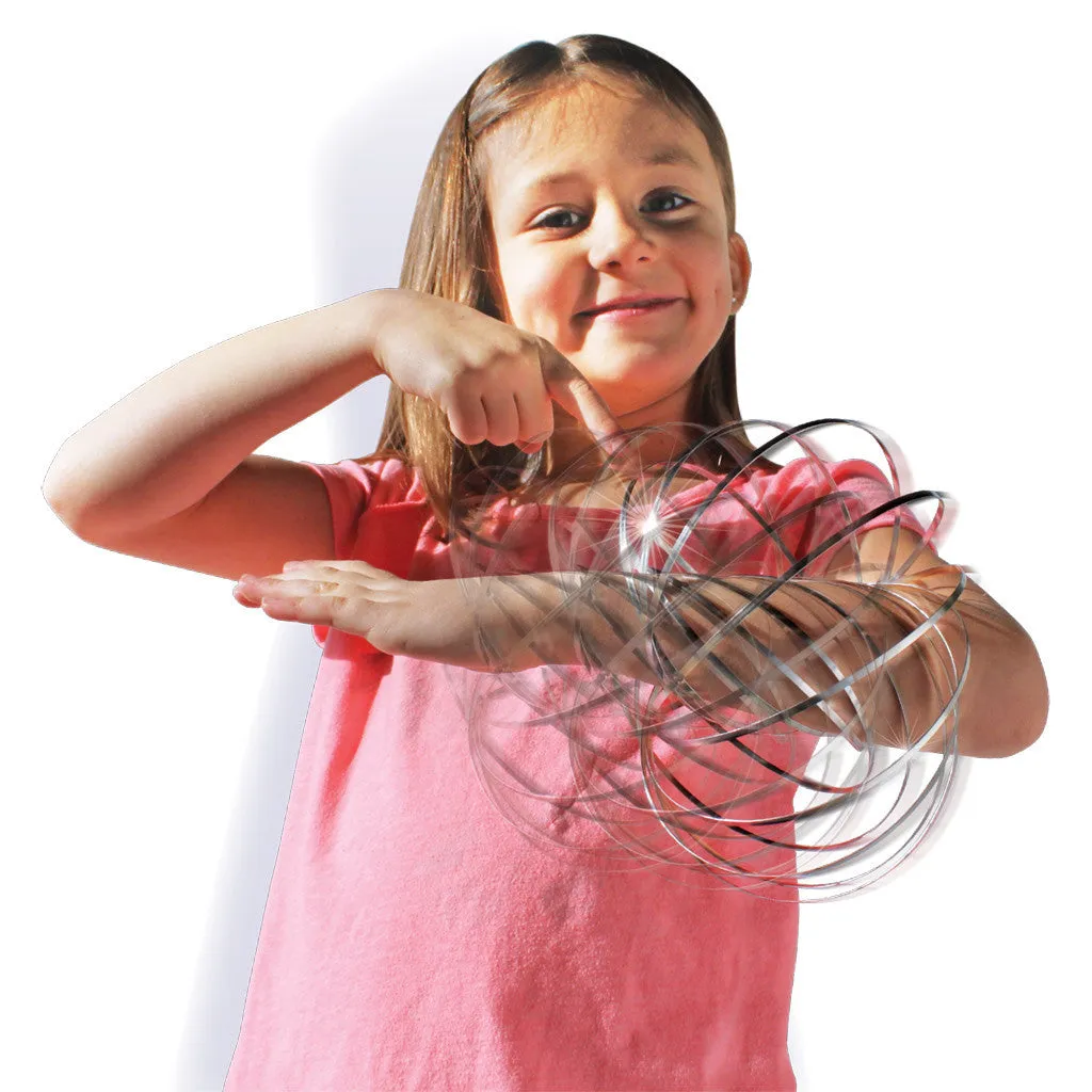 GeoFlux® - Amazing Mesmerizing Interactive Spring Toy   Finger-size Geoflux Mini