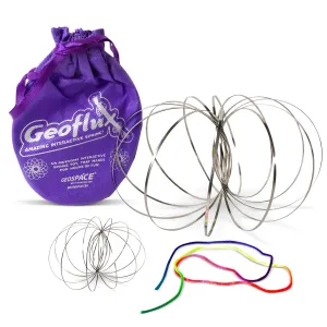 GeoFlux® - Amazing Mesmerizing Interactive Spring Toy   Finger-size Geoflux Mini