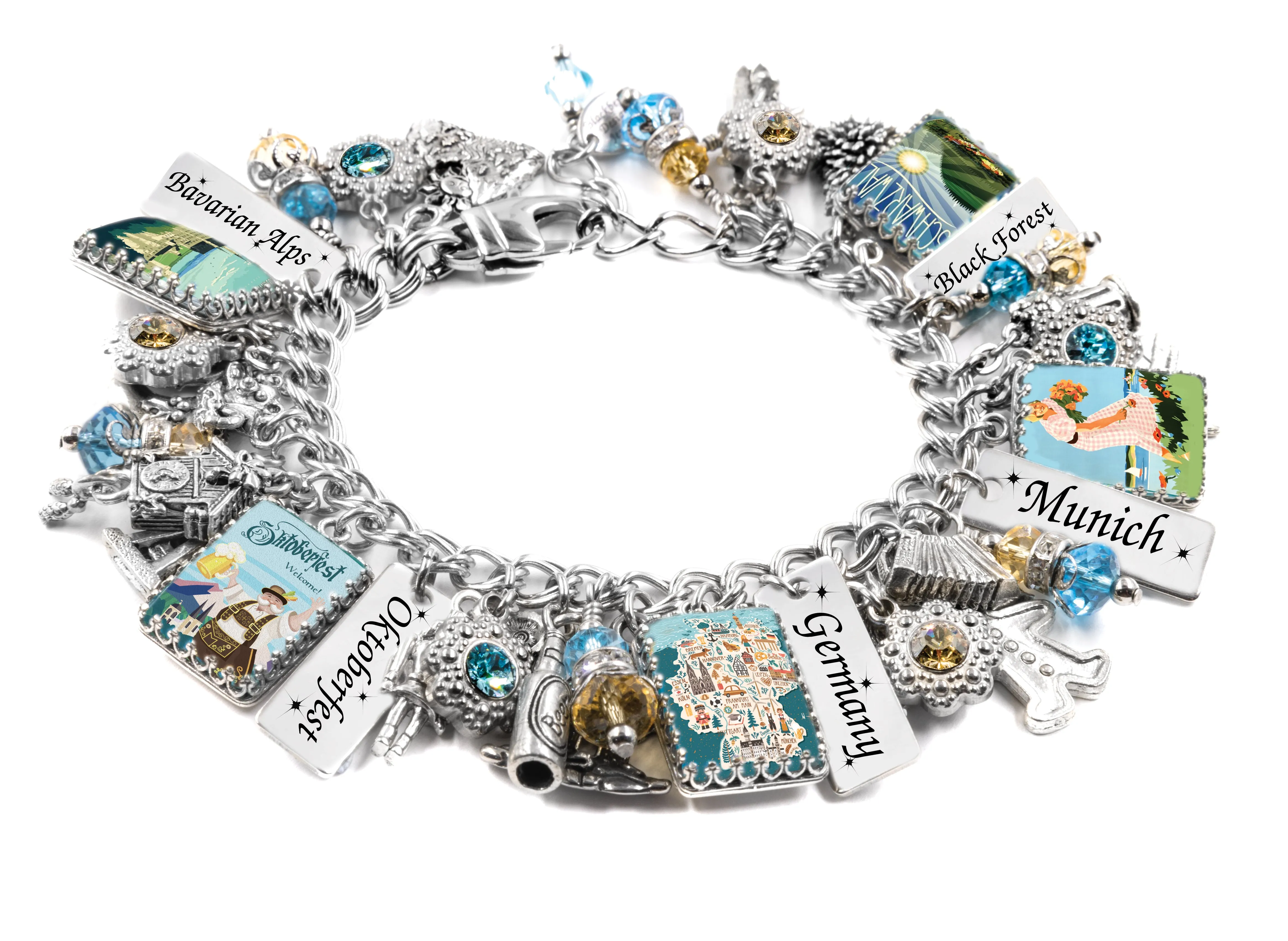 Germany Charm Bracelet
