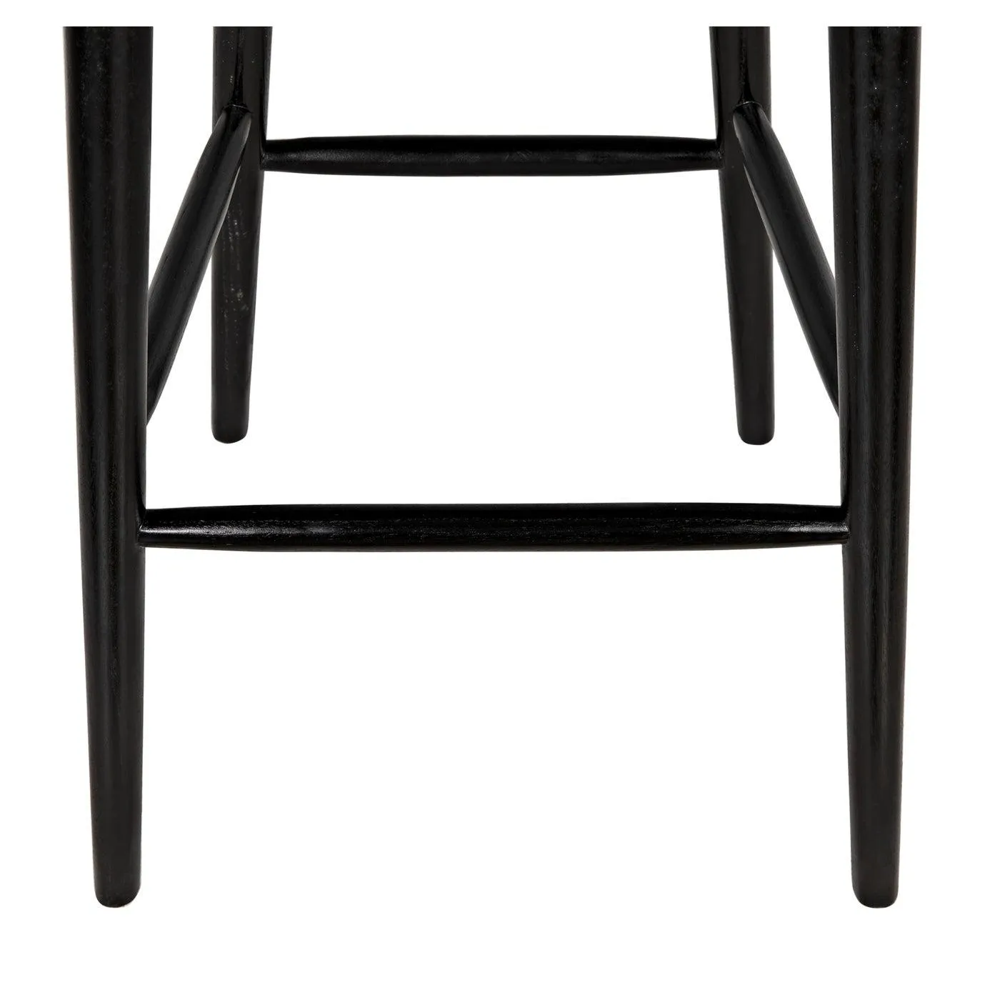 Gloster Bar Chair, Charcoal Black by Noir