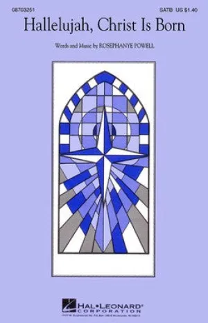 HALLELUJAH CHRIST IS BORN SATB
