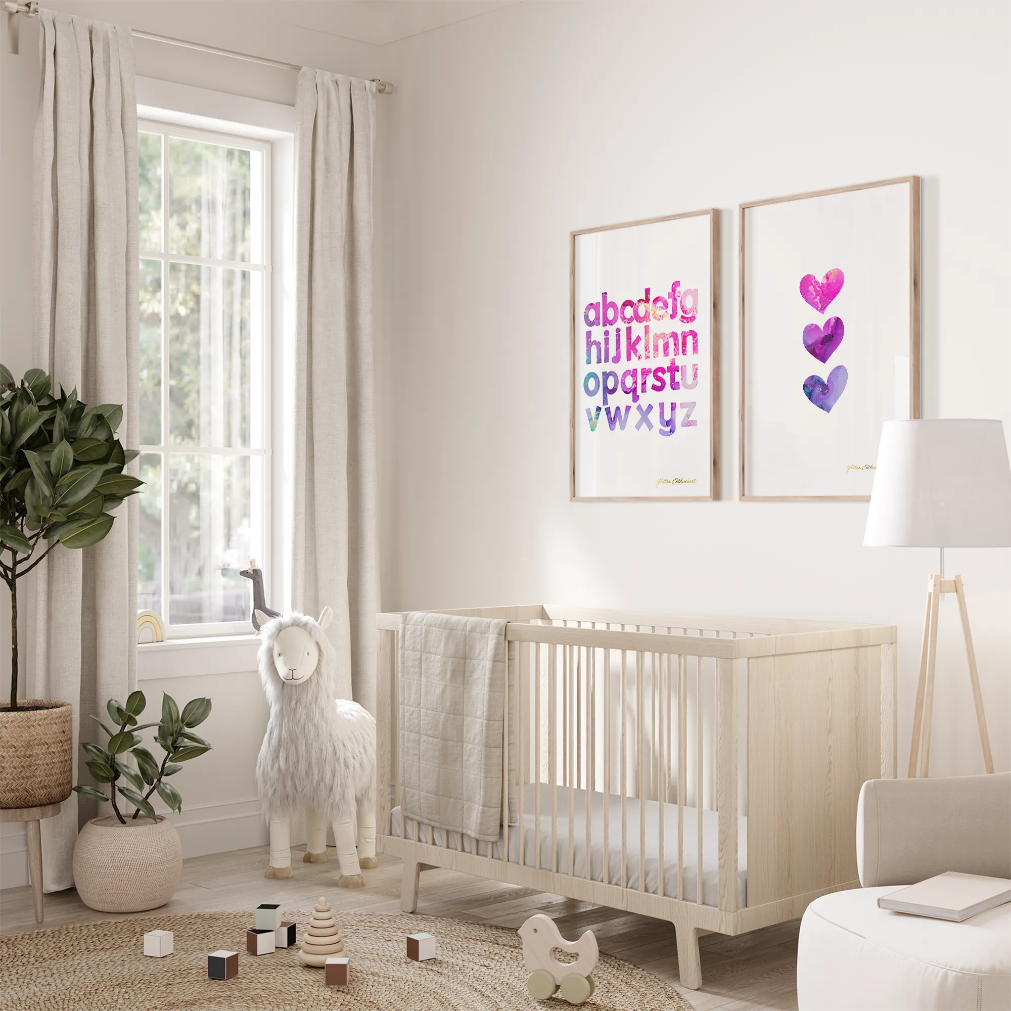 Hallie Alphabet Print