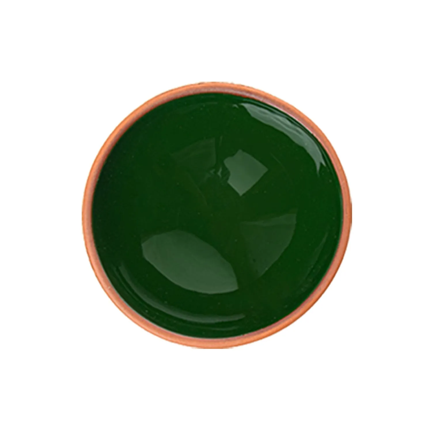 Handmade Ceramic Bowl Moroccan Green 8cm