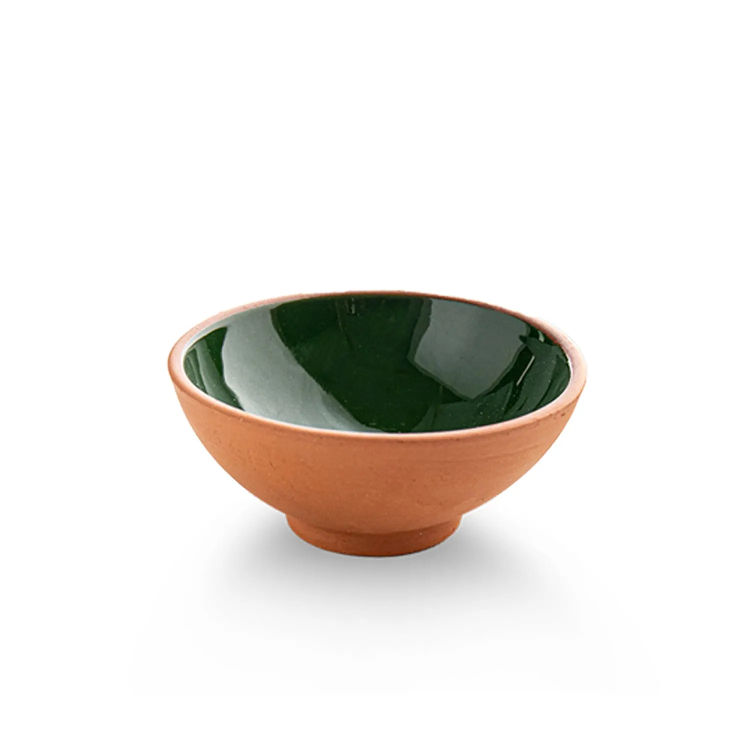 Handmade Ceramic Bowl Moroccan Green 8cm