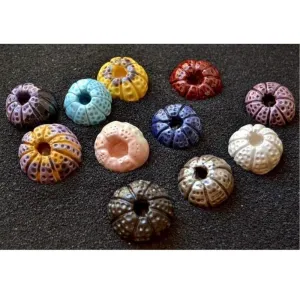 Handmade Ceramic Sea Urchin Pendant