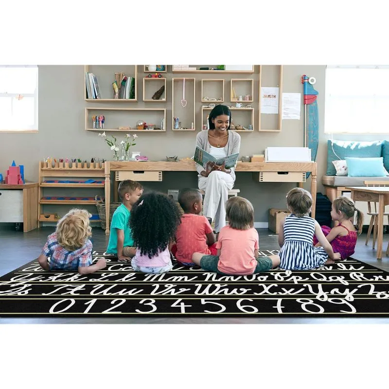 Handwriting Samplers Classroom Rug