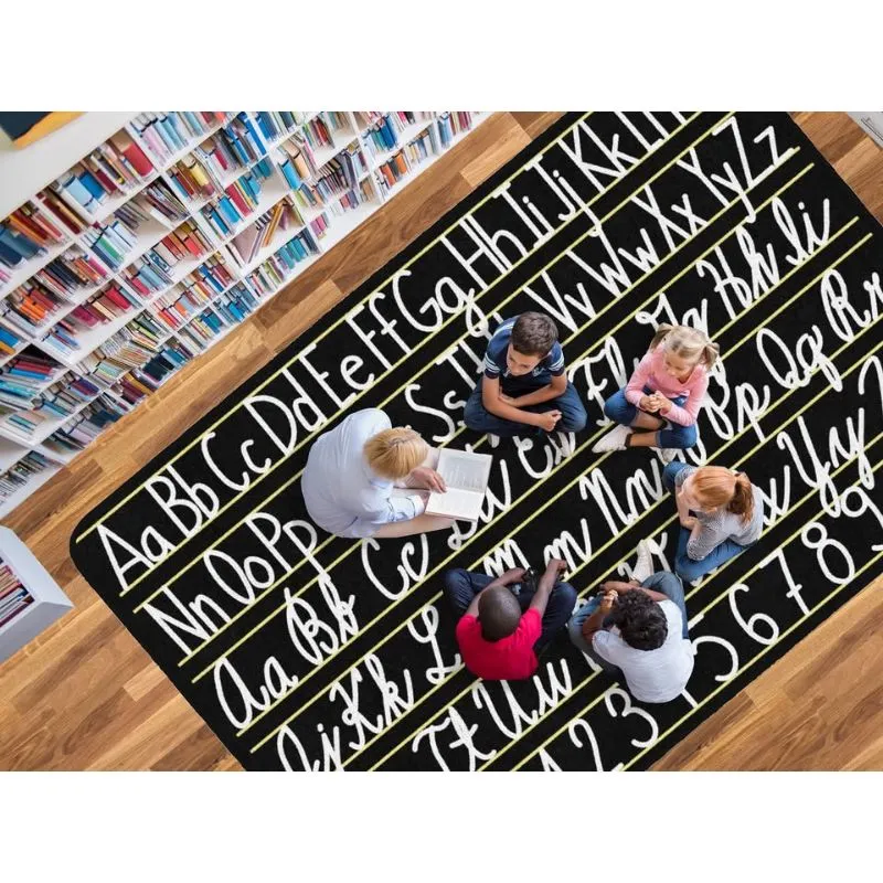 Handwriting Samplers Classroom Rug