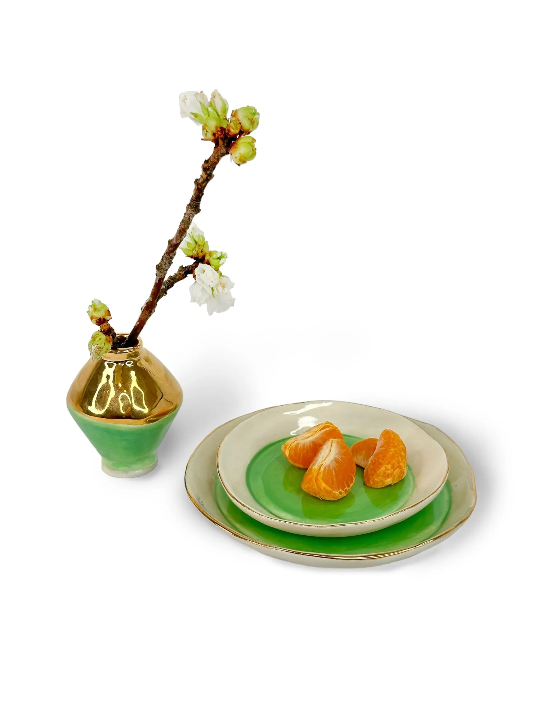 Harlequin Dessert Plate Set