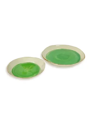 Harlequin Dessert Plate Set