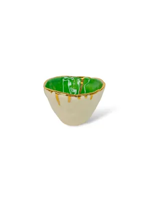 Harlequin Tea Pinch Pot