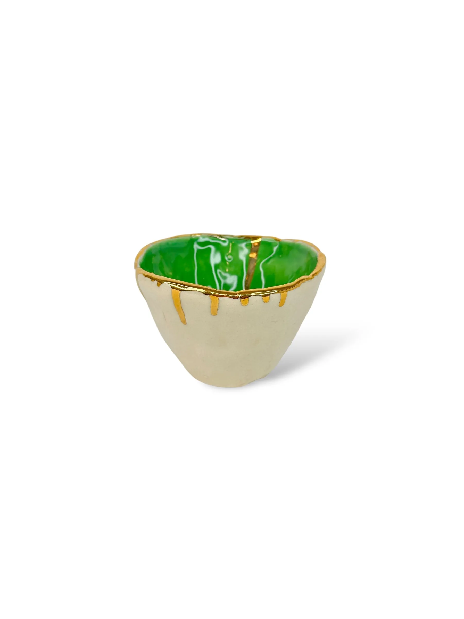 Harlequin Tea Pinch Pot