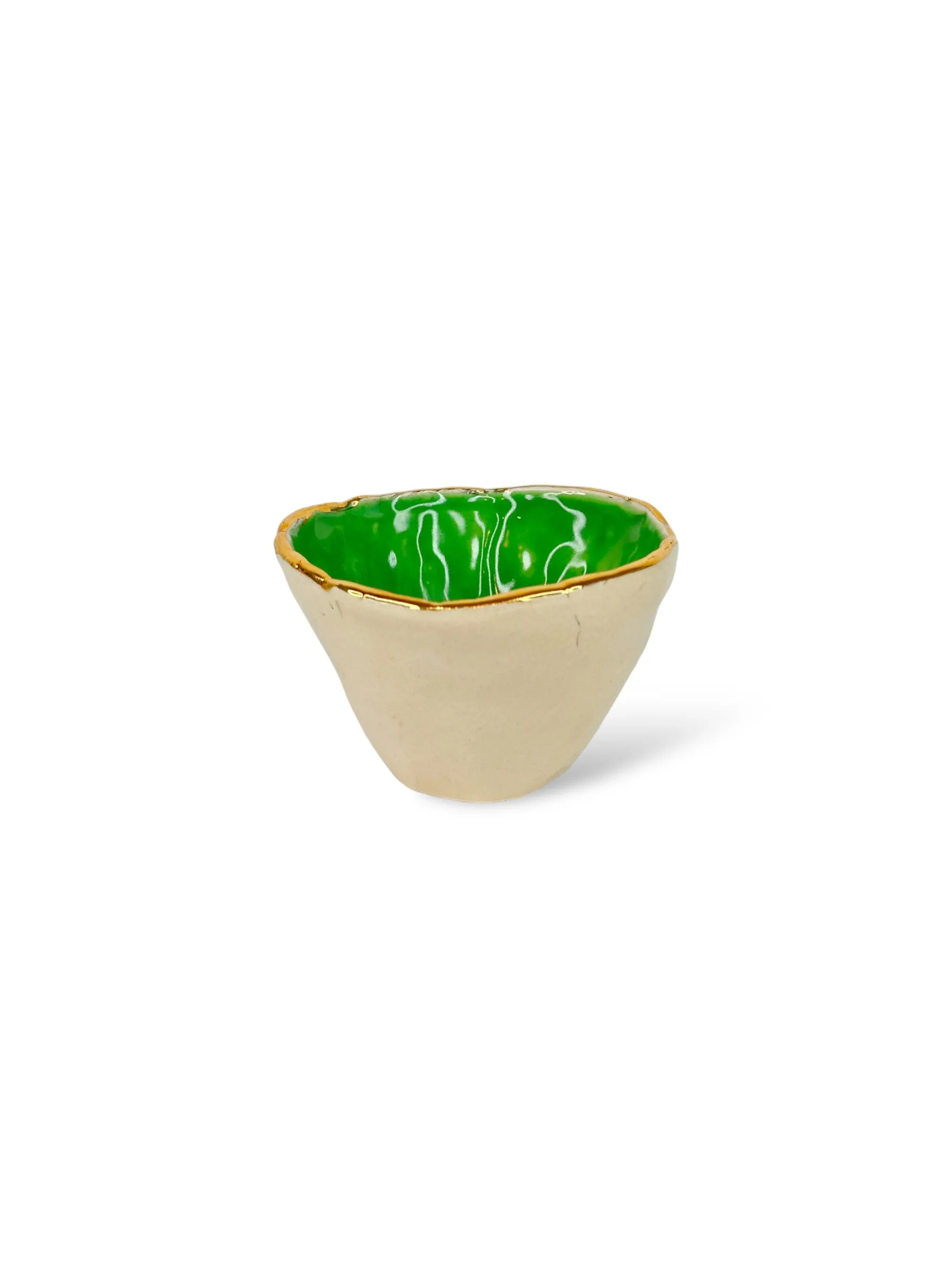 Harlequin Tea Pinch Pot