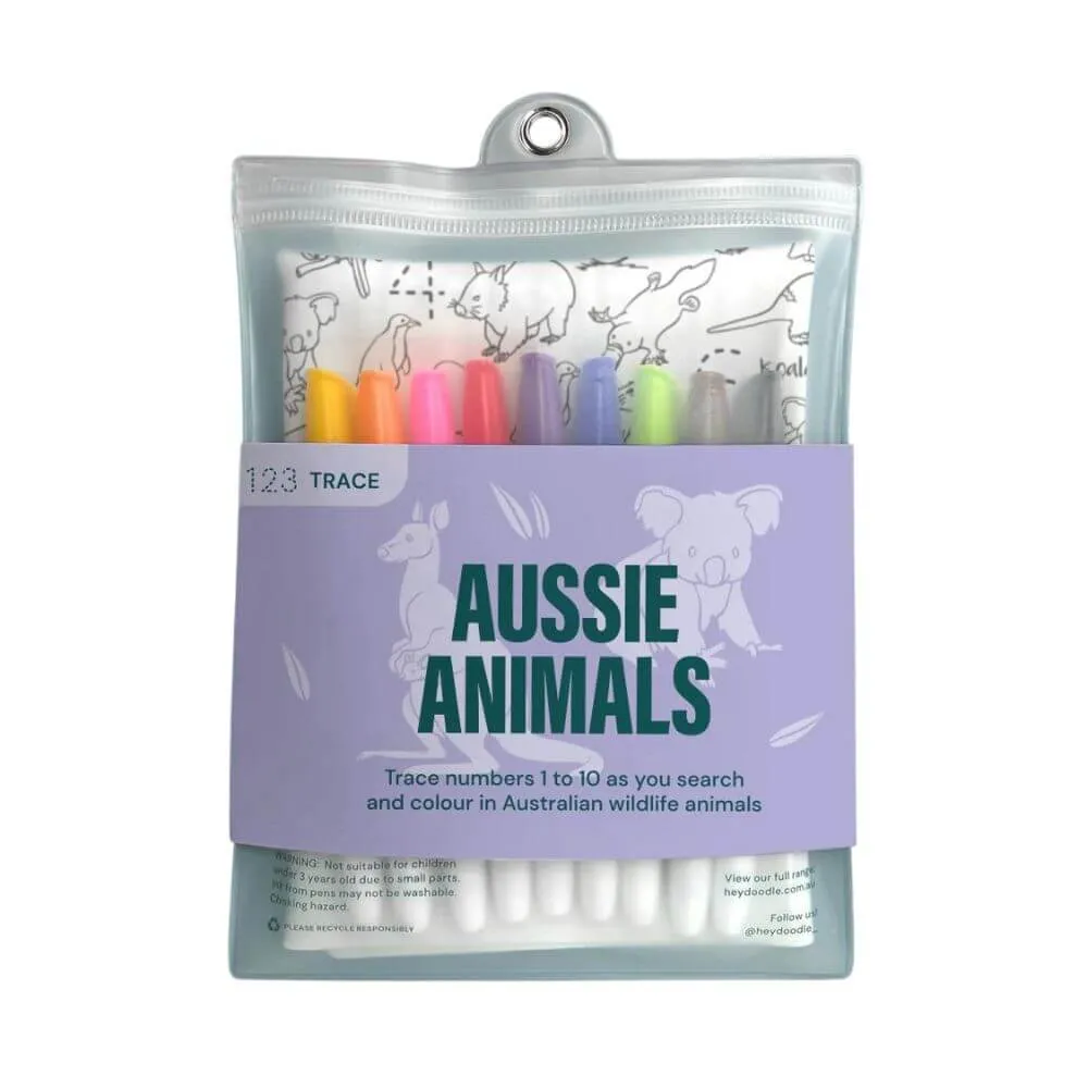 Hey Doodle Aussie Animals Drawing Mat