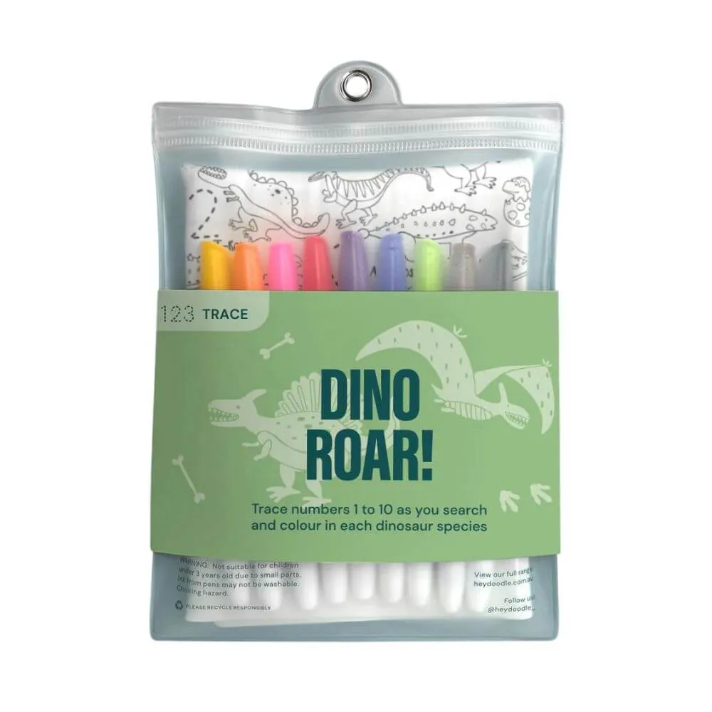 Hey Doodle Dino Roar Drawing Mat