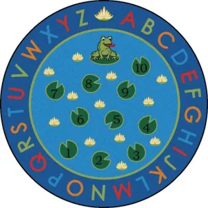 Hip Hop to the Top Round Children's Carpet