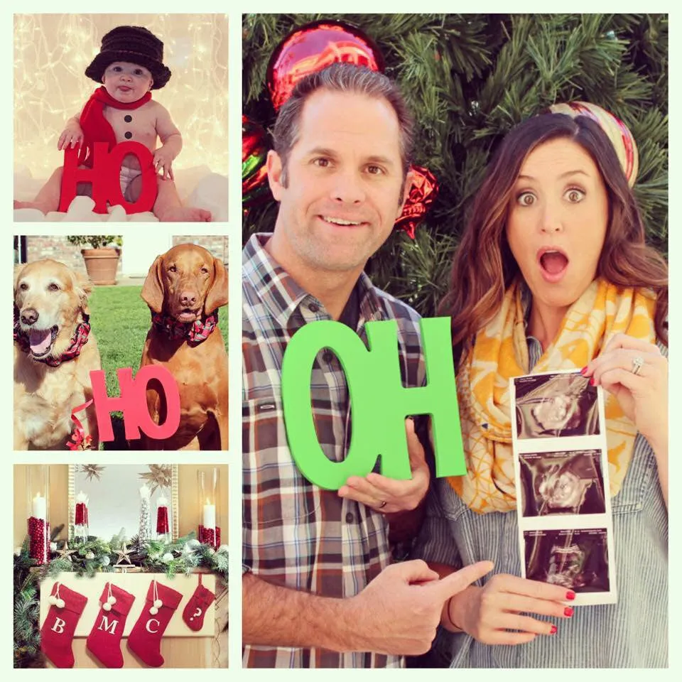 Ho Ho Ho Holiday Card Photo Props