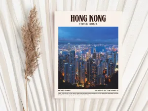 Hong Kong Vintage Wall Art, Hong Kong