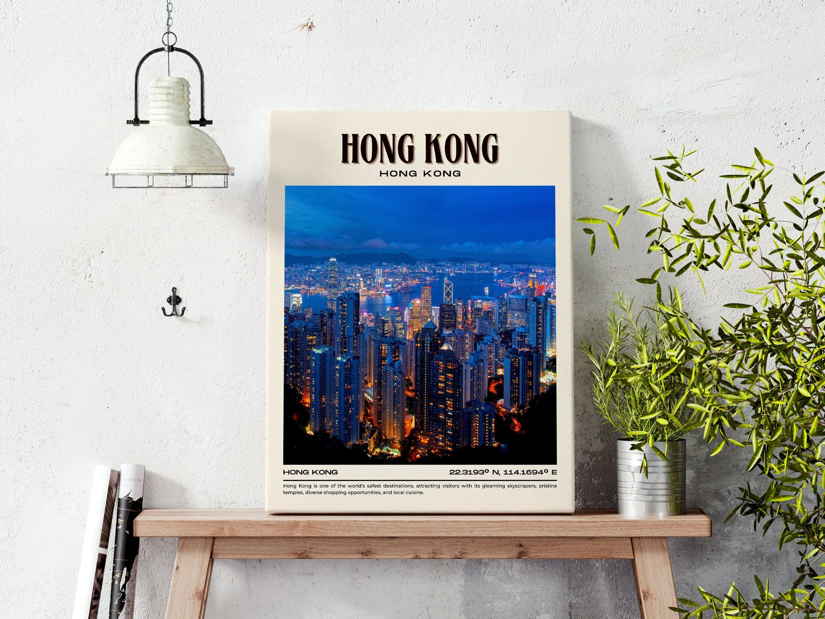 Hong Kong Vintage Wall Art, Hong Kong