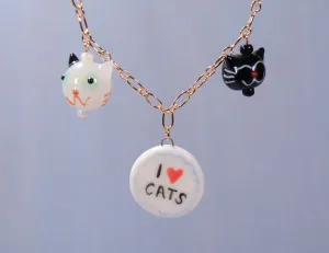 I <3 Cats Necklace #2