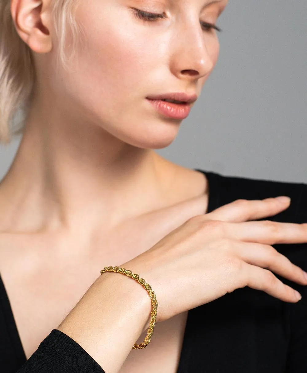 Ida Bracelet 18ct Gold Plated