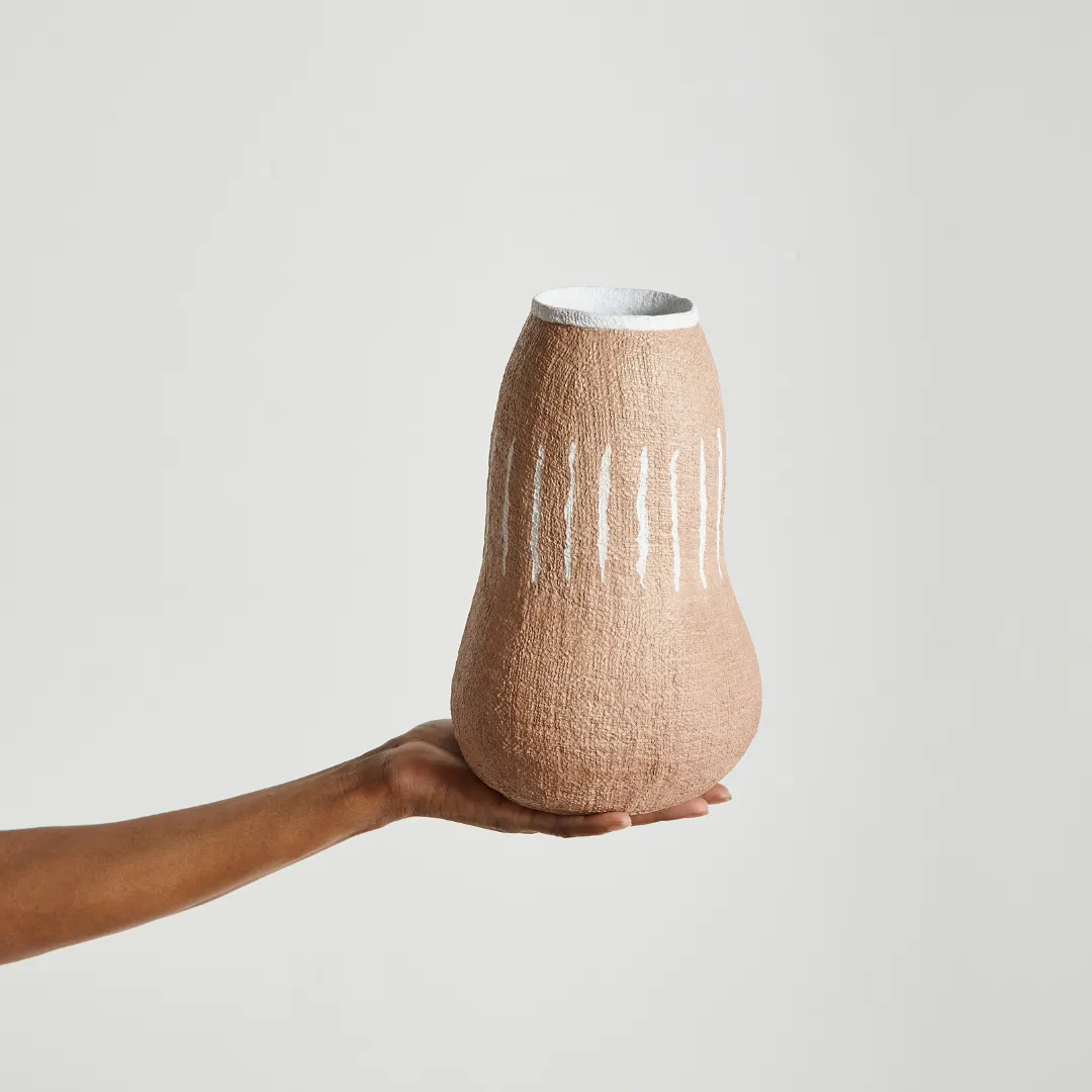 Ilen Eco-Friendly Recycled Paper Vase