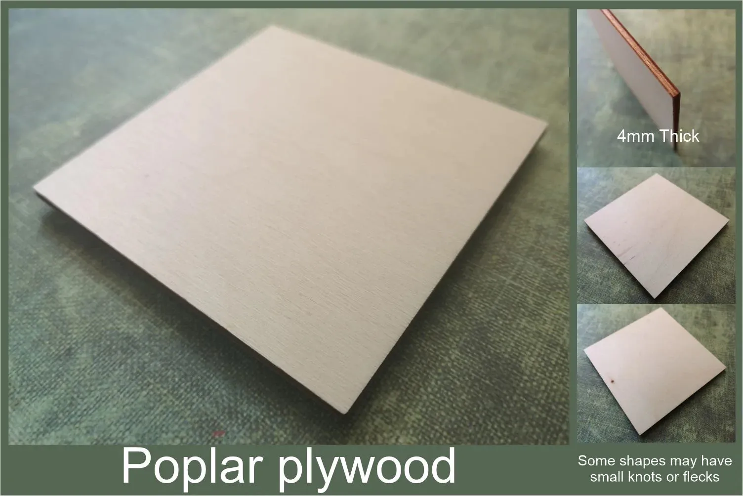 Ireland map wooden craft cut out - plywood