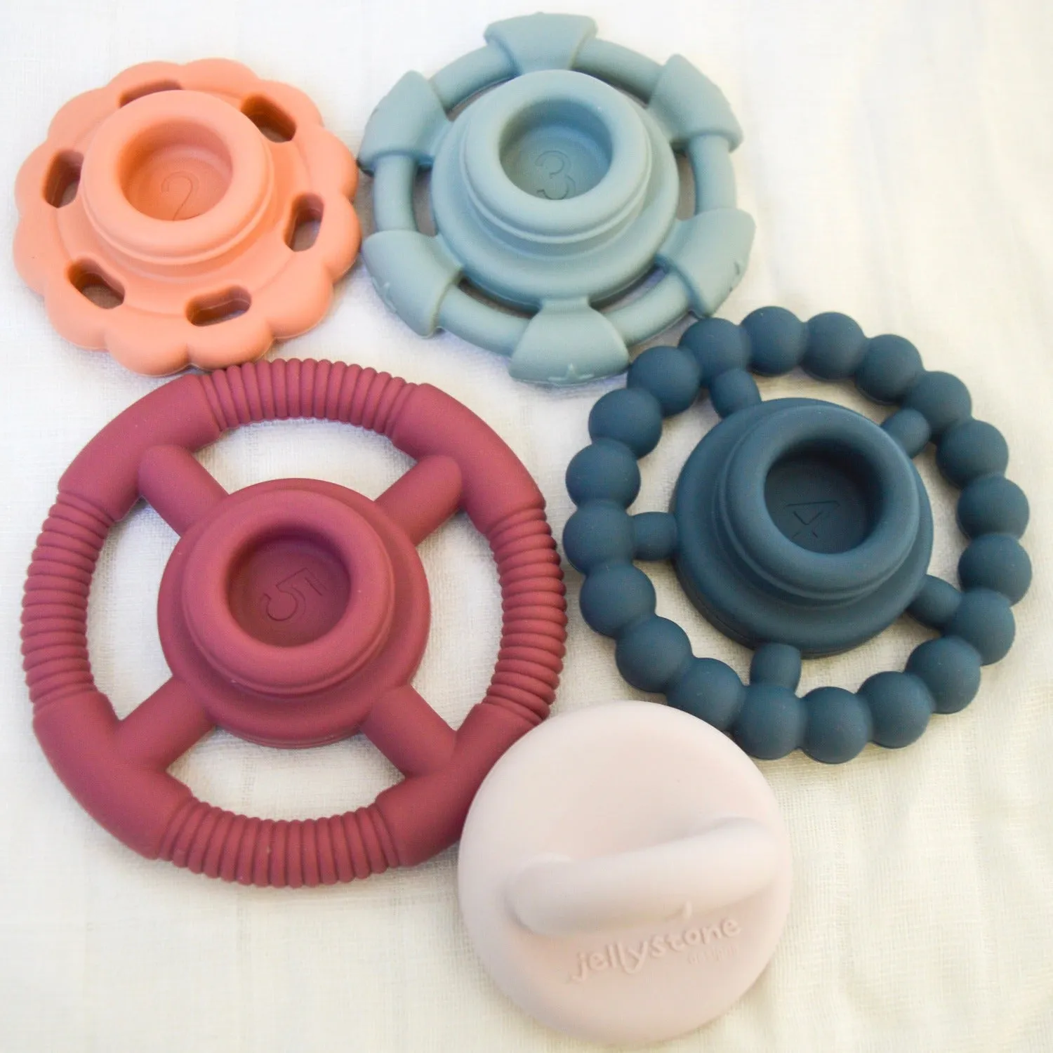 Jellystone Stacker & Teether Toy - Earth