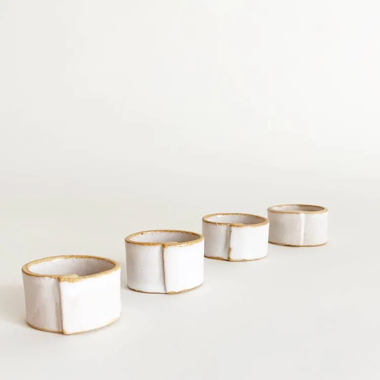 JKH Ceramic Napkin Rings